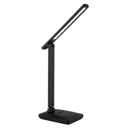Globo - Candeeiro de mesa táctil LED com regulação LED/3W/5V 2800/4000/6500K 1800 mAh preto