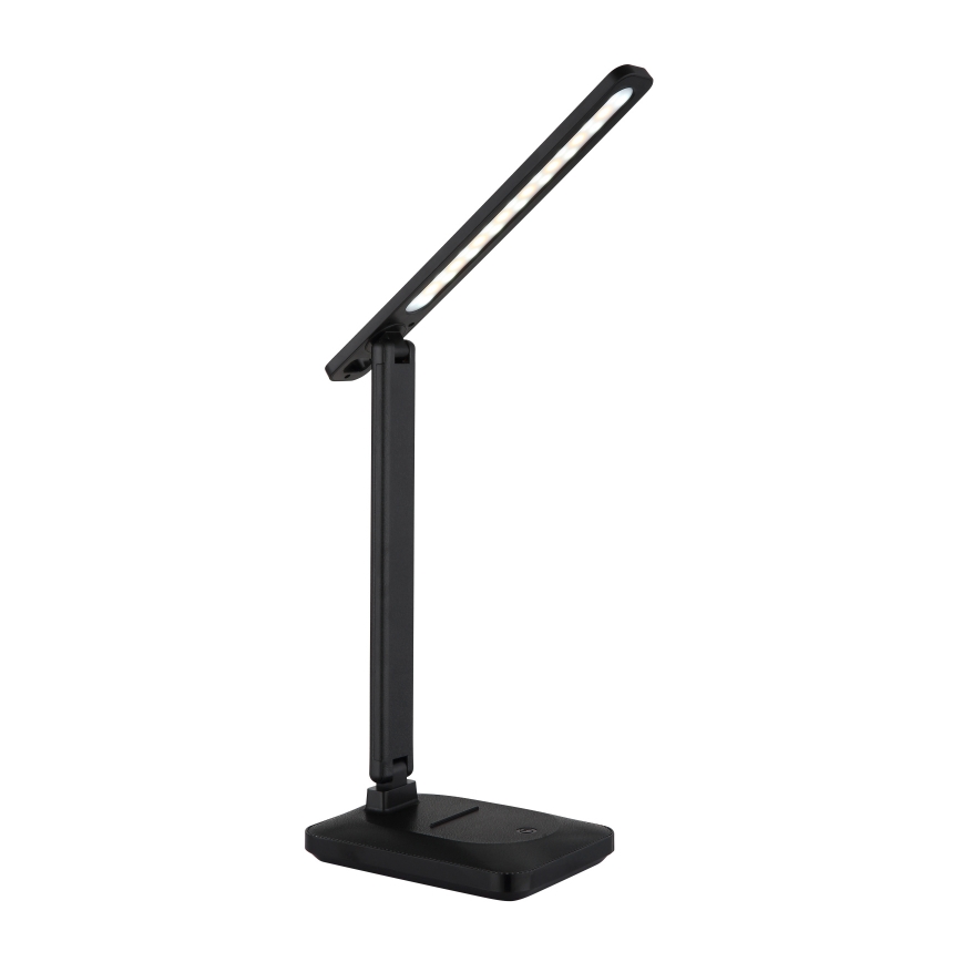Globo - Candeeiro de mesa táctil LED com regulação LED/3W/5V 2800/4000/6500K 1800 mAh preto