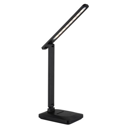Globo - Candeeiro de mesa táctil LED com regulação LED/3W/5V 2800/4000/6500K 1800 mAh preto