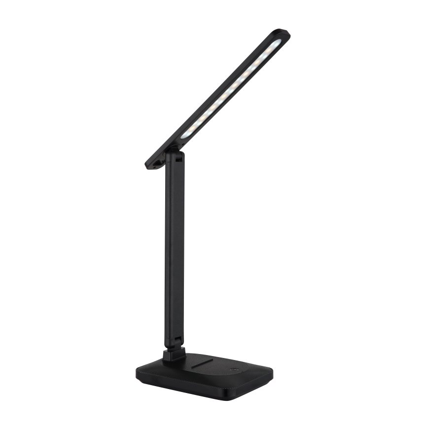 Globo - Candeeiro de mesa táctil LED com regulação LED/3W/5V 2800/4000/6500K 1800 mAh preto