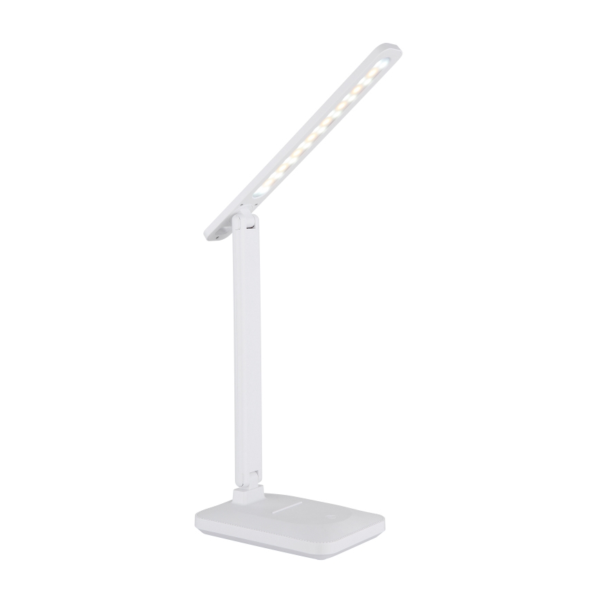 Globo - Candeeiro de mesa LED recarregável e táctil com regulação LED/3W/5V 2800/4000/6500K 1800 mAh branco