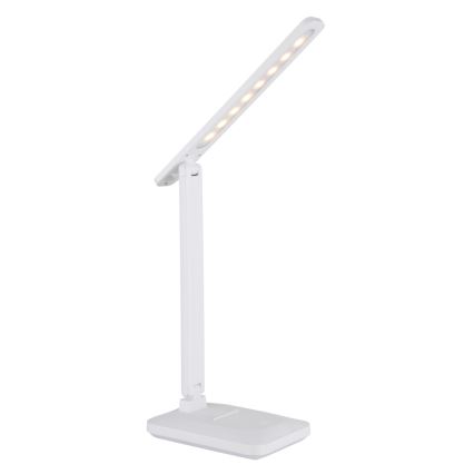 Globo - Candeeiro de mesa LED recarregável e táctil com regulação LED/3W/5V 2800/4000/6500K 1800 mAh branco
