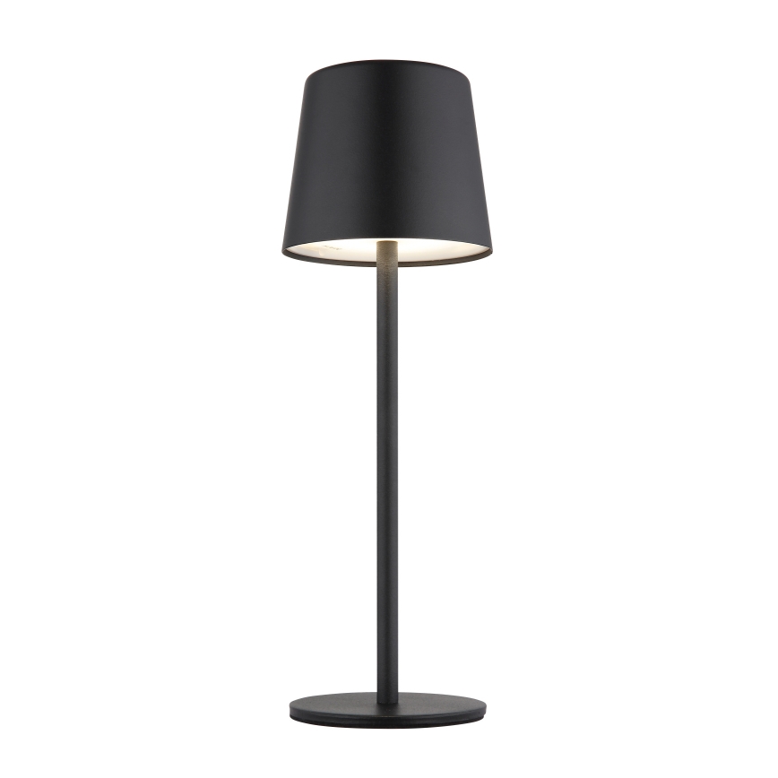 Globo - Candeeiro de mesa LED tátil para exterior flexível com regulação LED/2W/5V 3000/4000/6000K 2200 mAh IP44 preto