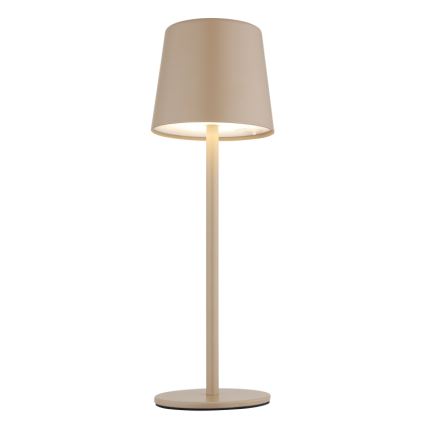 Globo - Candeeiro de mesa LED tátil para exterior flexível com regulação LED/2W/5V 3000/4000/6000K 2200 mAh IP44 creme