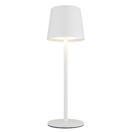 Globo - Candeeiro de mesa LED tátil para exterior flexível com regulação LED/2W/5V 3000/4000/6000K 2200 mAh IP44 branco