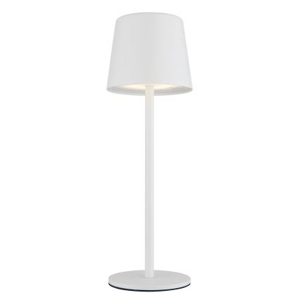 Globo - Candeeiro de mesa LED tátil para exterior flexível com regulação LED/2W/5V 3000/4000/6000K 2200 mAh IP44 branco