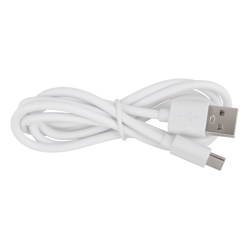 Globo - Candeeiro de mesa LED tátil para exterior flexível com regulação LED/2W/5V 3000/4000/6000K 2200 mAh IP44 branco