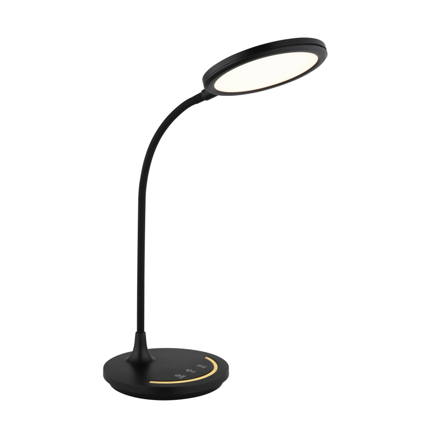 Globo - Candeeiro de mesa LED tátil para exterior flexível com regulação LED/12W/230V 3000/4000/6500K CRI 90 preto