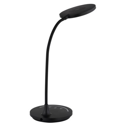 Globo - Candeeiro de mesa LED tátil para exterior flexível com regulação LED/12W/230V 3000/4000/6500K CRI 90 preto
