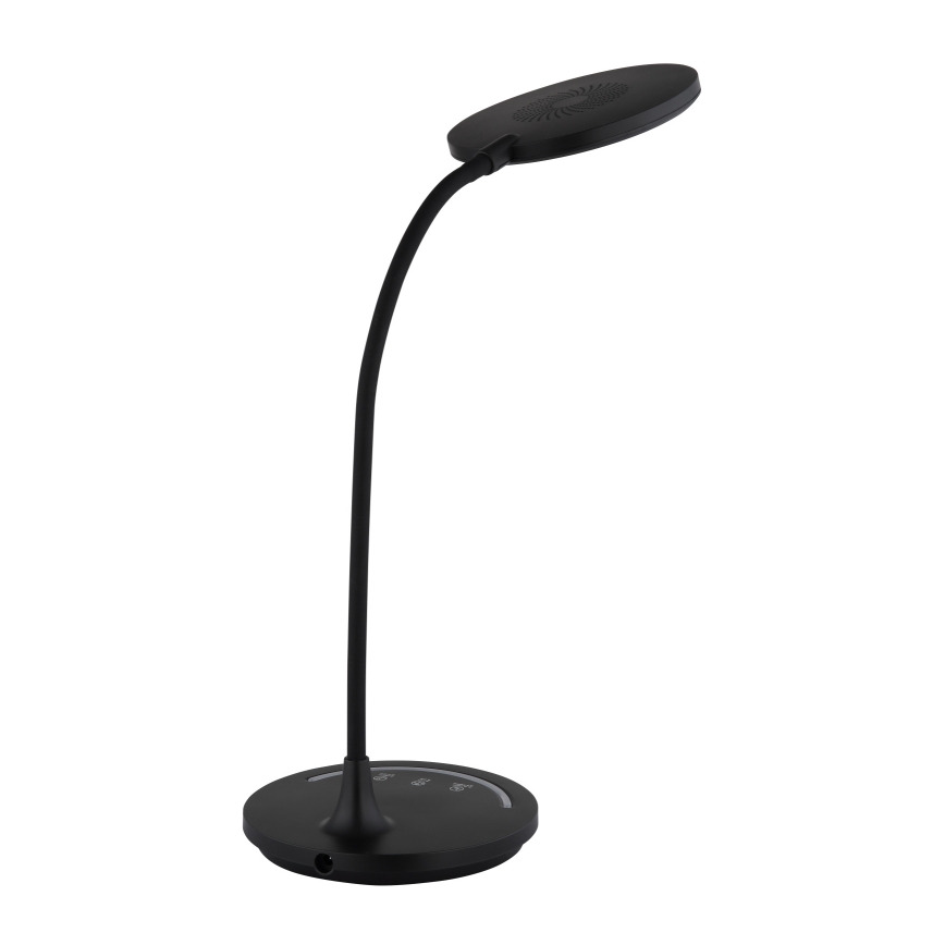 Globo - Candeeiro de mesa LED tátil para exterior flexível com regulação LED/12W/230V 3000/4000/6500K CRI 90 preto