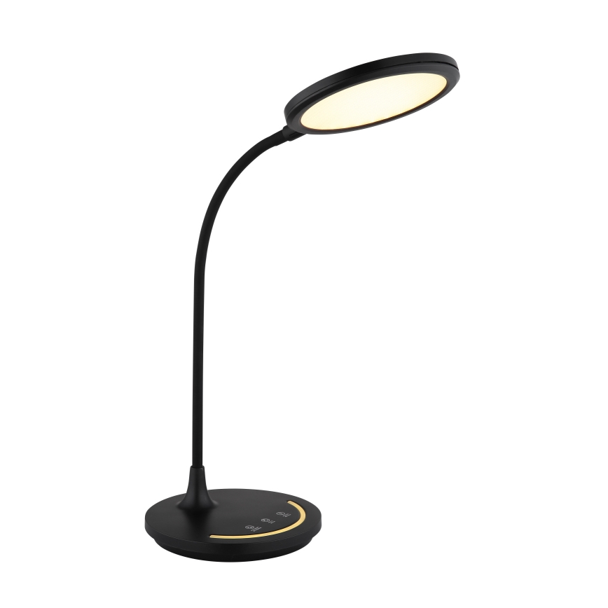 Globo - Candeeiro de mesa LED tátil para exterior flexível com regulação LED/12W/230V 3000/4000/6500K CRI 90 preto