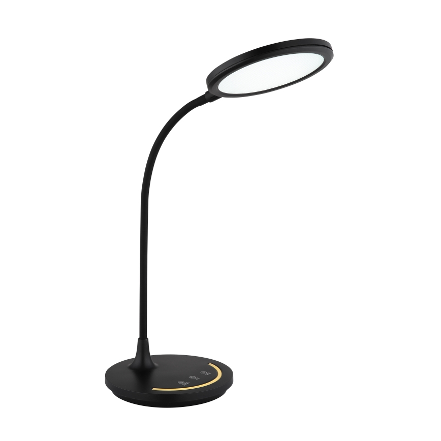 Globo - Candeeiro de mesa LED tátil para exterior flexível com regulação LED/12W/230V 3000/4000/6500K CRI 90 preto