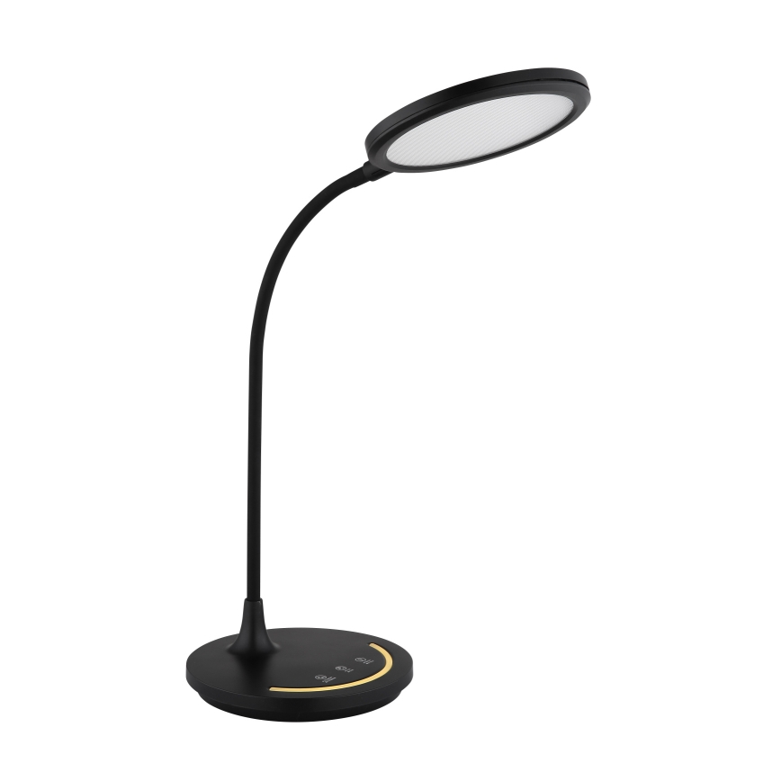 Globo - Candeeiro de mesa LED tátil para exterior flexível com regulação LED/12W/230V 3000/4000/6500K CRI 90 preto