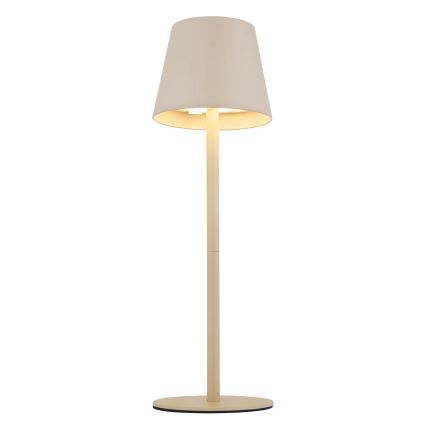 Globo - Lâmpada de mesa exterior LED recarregável com controlo tátil e regulável LED/3W/5V 3000/4000/5000K IP54 1800 mAh