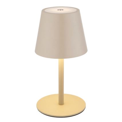 Globo - Lâmpada de mesa exterior LED recarregável com controlo tátil e regulável LED/3W/5V 3000/4000/5000K IP54 1800 mAh