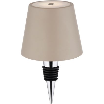 Globo - Lâmpada de mesa exterior LED recarregável com controlo tátil e regulável LED/3W/5V 3000/4000/5000K IP54 1800 mAh