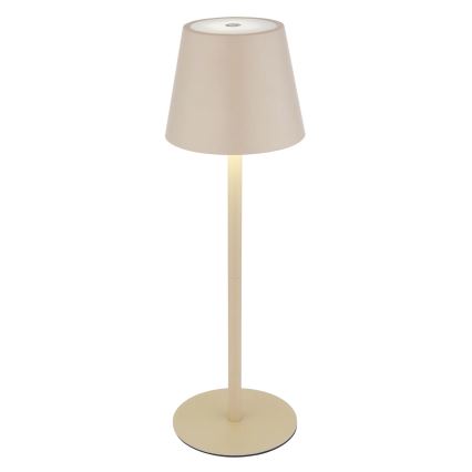 Globo - Lâmpada de mesa exterior LED recarregável com controlo tátil e regulável LED/3W/5V 3000/4000/5000K IP54 1800 mAh