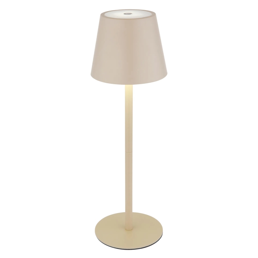 Globo - Lâmpada de mesa exterior LED recarregável com controlo tátil e regulável LED/3W/5V 3000/4000/5000K IP54 1800 mAh
