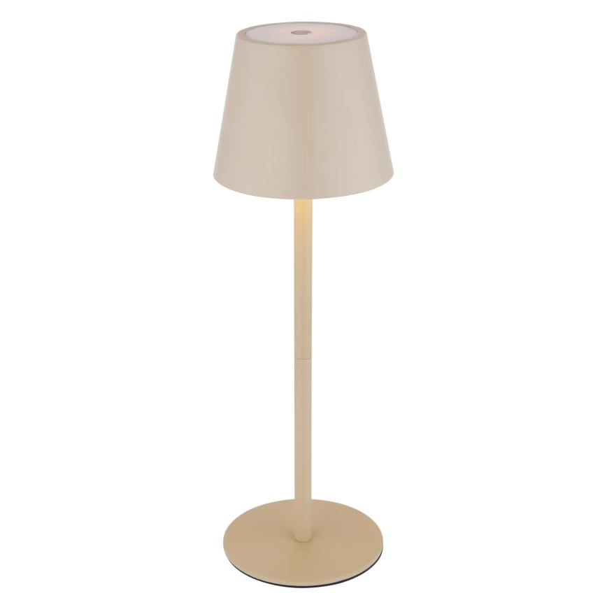 Globo - Lâmpada de mesa exterior LED recarregável com controlo tátil e regulável LED/3W/5V 3000/4000/5000K IP54 1800 mAh