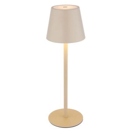 Globo - Lâmpada de mesa exterior LED recarregável com controlo tátil e regulável LED/3W/5V 3000/4000/5000K IP54 1800 mAh