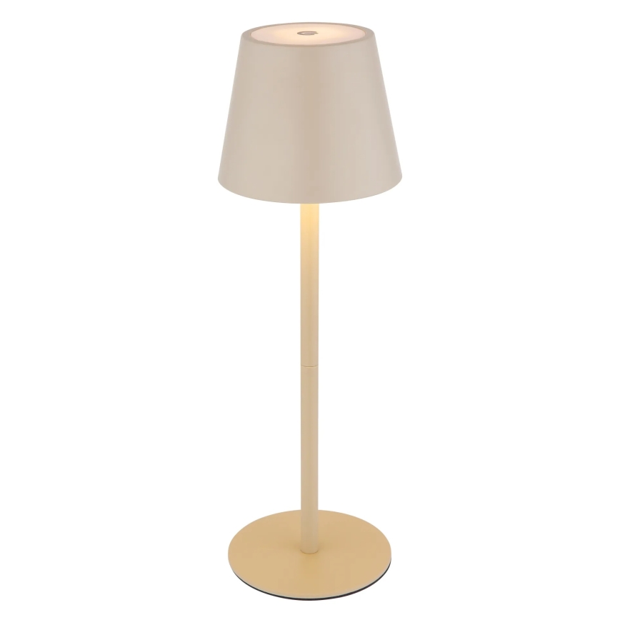 Globo - Lâmpada de mesa exterior LED recarregável com controlo tátil e regulável LED/3W/5V 3000/4000/5000K IP54 1800 mAh