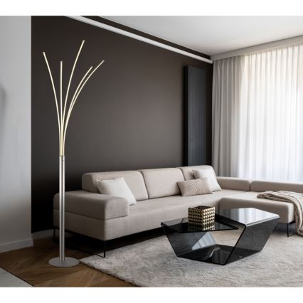 Globo - Candeeiro de pé tátil regulável LED/36W/230V
