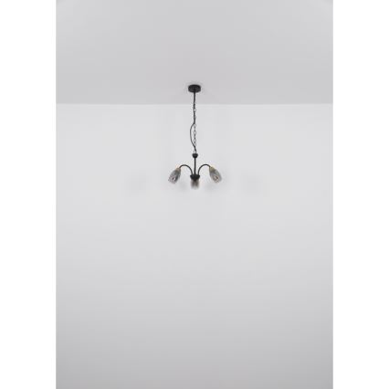 Globo - Candelabro suspenso 3xE14/25W/230V