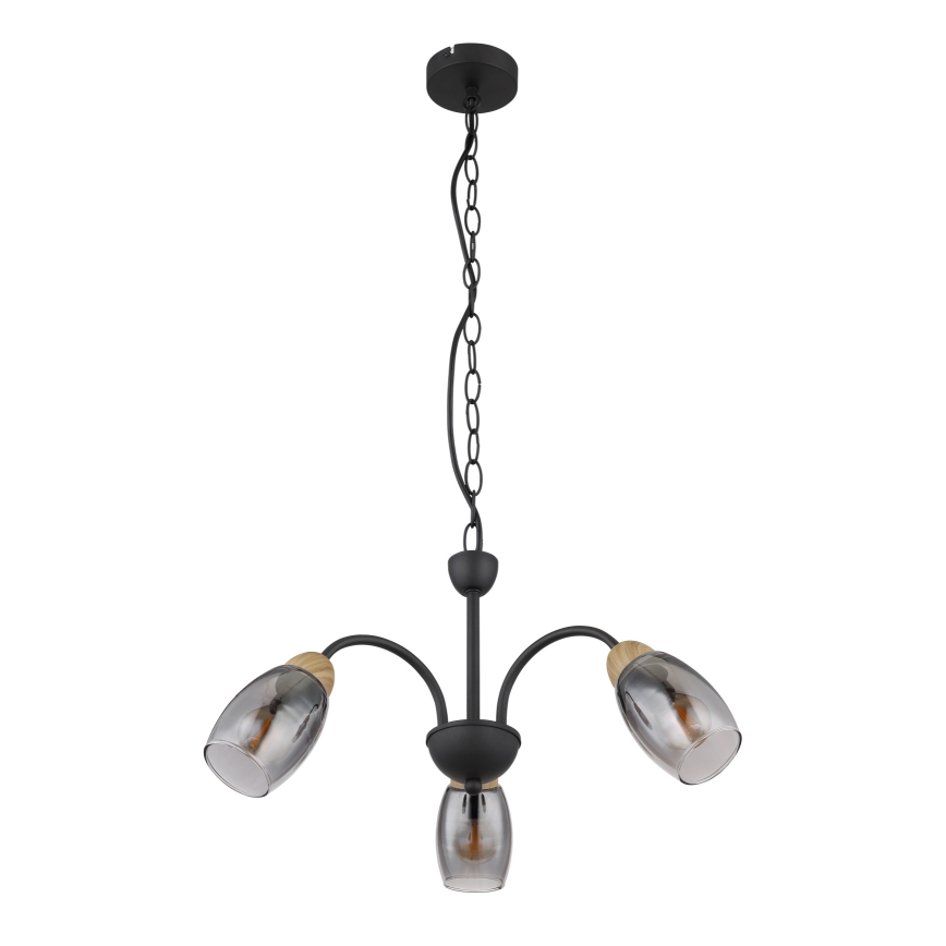 Globo - Candelabro suspenso 3xE14/25W/230V