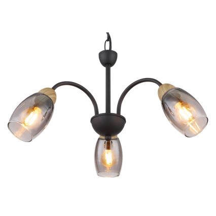 Globo - Candelabro suspenso 3xE14/25W/230V