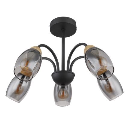 Globo - Candelabro suspenso 5xE14/25W/230V