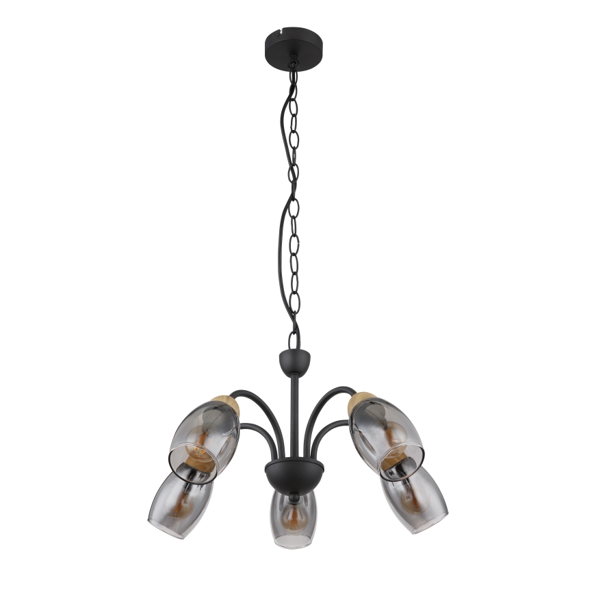 Globo - Candelabro suspenso 5xE14/25W/230V
