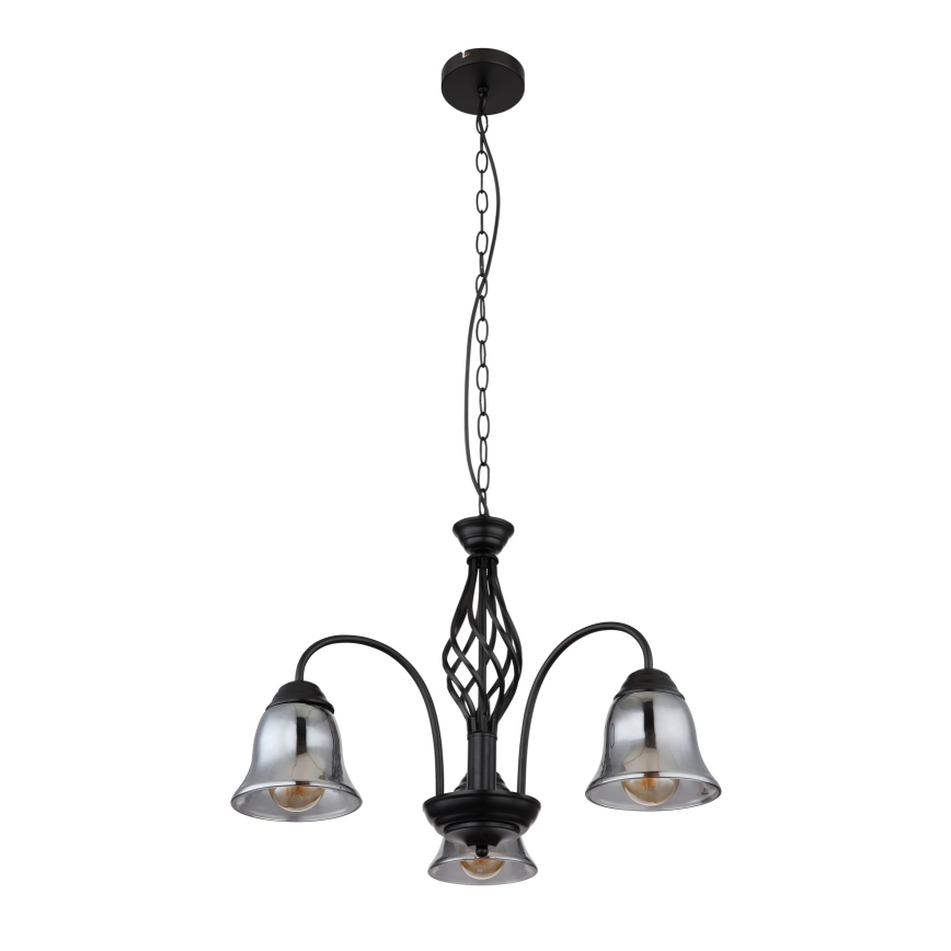 Globo - Candelabro suspenso 3xE27/60W/230V