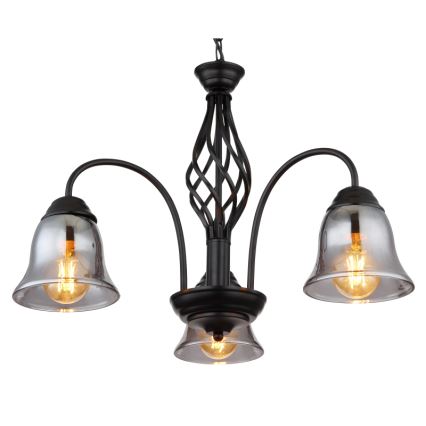 Globo - Candelabro suspenso 3xE27/60W/230V