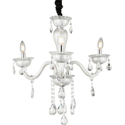 Globo - Candelabro numa corrente 3xE14/40W/230V
