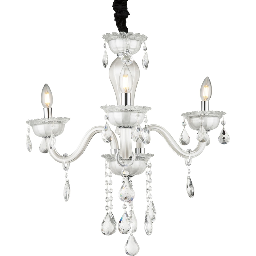 Globo - Candelabro numa corrente 3xE14/40W/230V