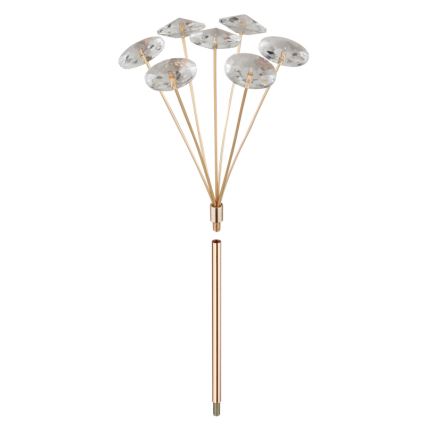Globo - Candeeiro de tecto LED 6xG9/3,5W/230V dourado