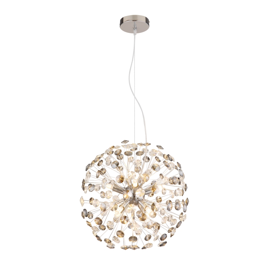 Globo - Lustre LED em cabo 8xG9/3,5W/230V cromado brilhante