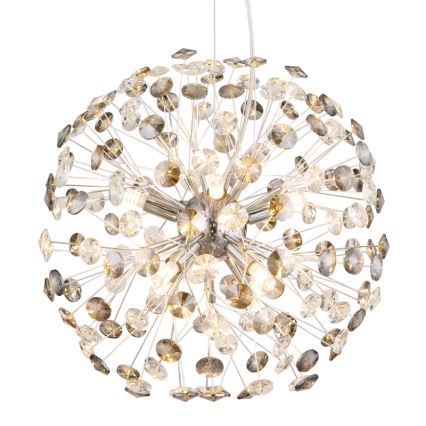 Globo - Lustre LED em cabo 8xG9/3,5W/230V cromado brilhante