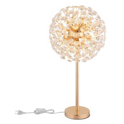 Globo - Candeeiro de mesa LED 8xG9/3,5W/230V dourado
