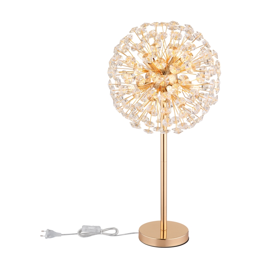 Globo - Candeeiro de mesa LED 8xG9/3,5W/230V dourado