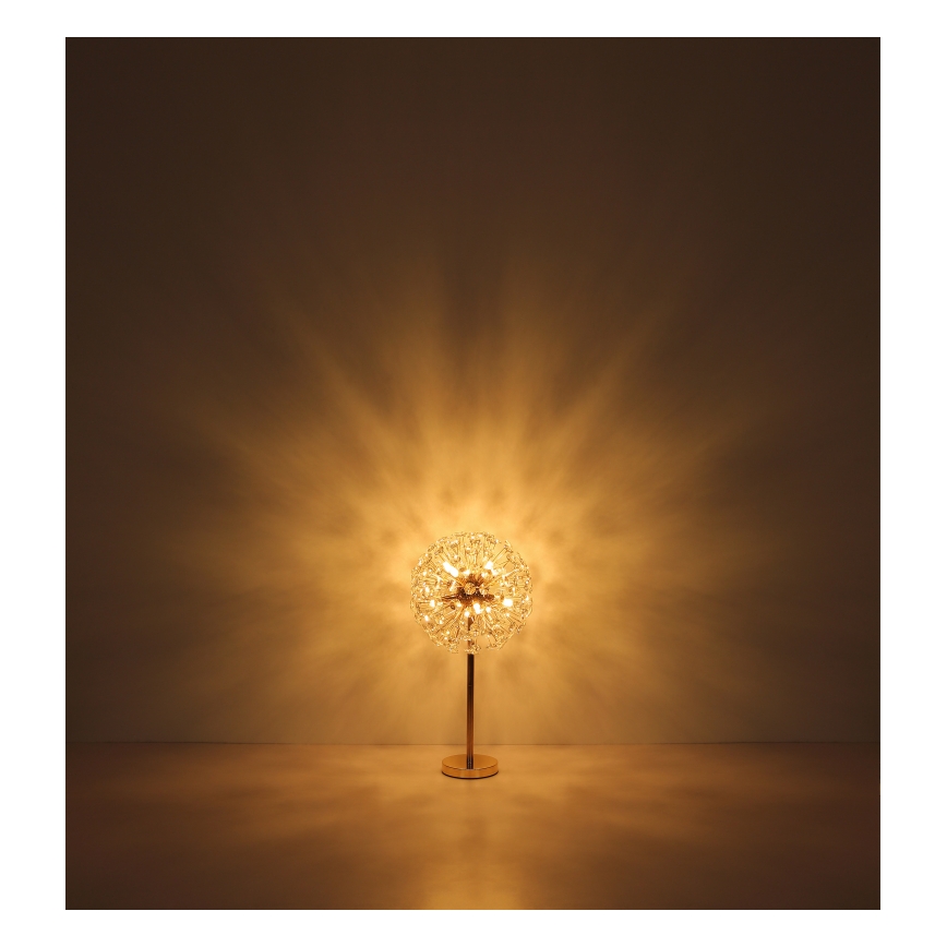 Globo - Candeeiro de mesa LED 8xG9/3,5W/230V dourado