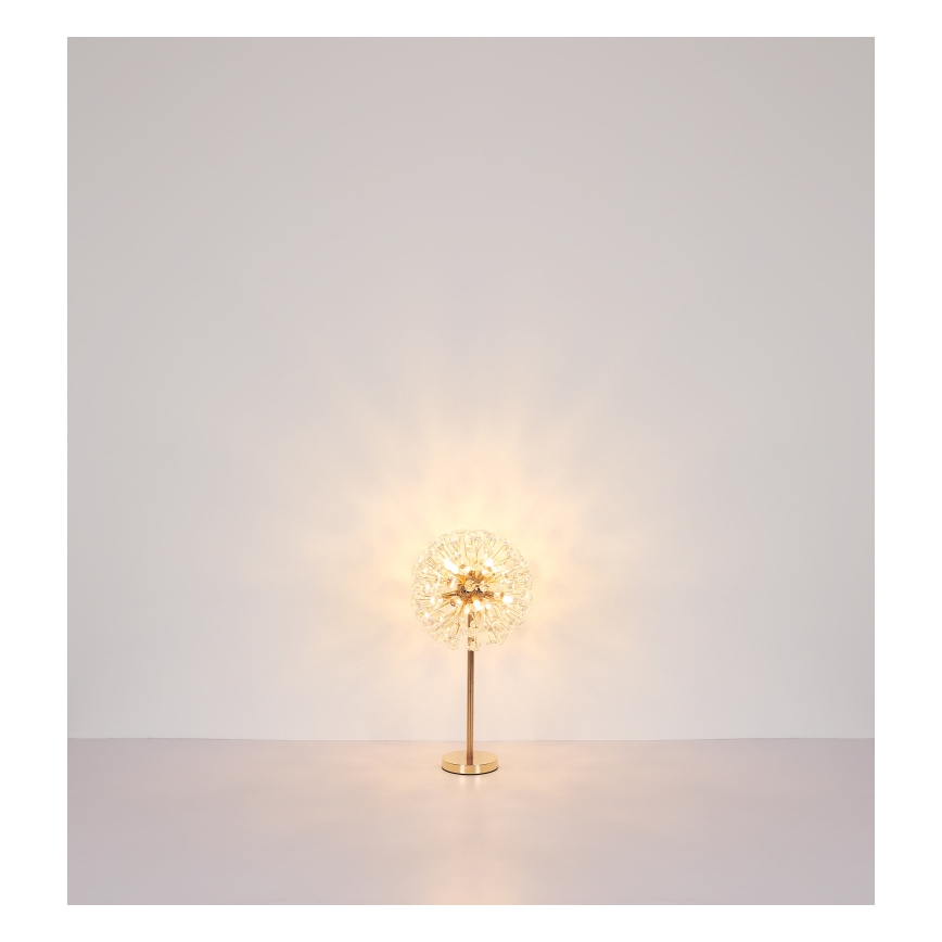 Globo - Candeeiro de mesa LED 8xG9/3,5W/230V dourado