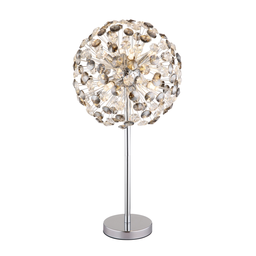 Globo - Candeeiro de mesa LED 8xG9/3,5W/230V cromado brilhante