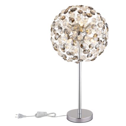 Globo - Candeeiro de mesa LED 8xG9/3,5W/230V cromado brilhante