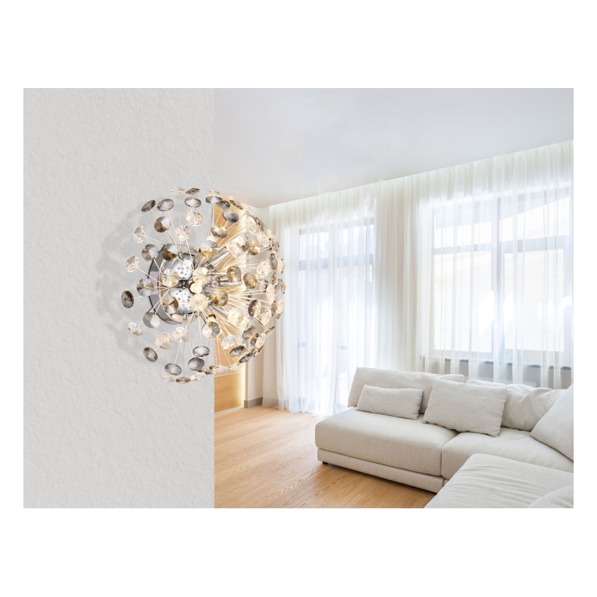 Globo - Iluminação de parede LED 6xG9/3,5W/230V cromado brilhante