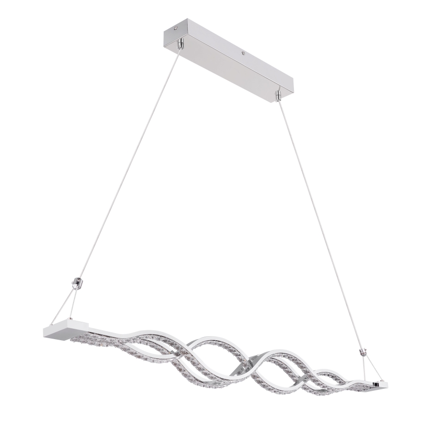 Globo - Candelabro num fio fosco LED 1xLED/30W/230V + controlo remoto