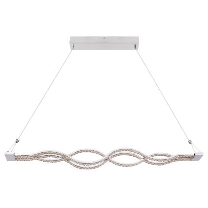 Globo - Candelabro num fio fosco LED 1xLED/30W/230V + controlo remoto