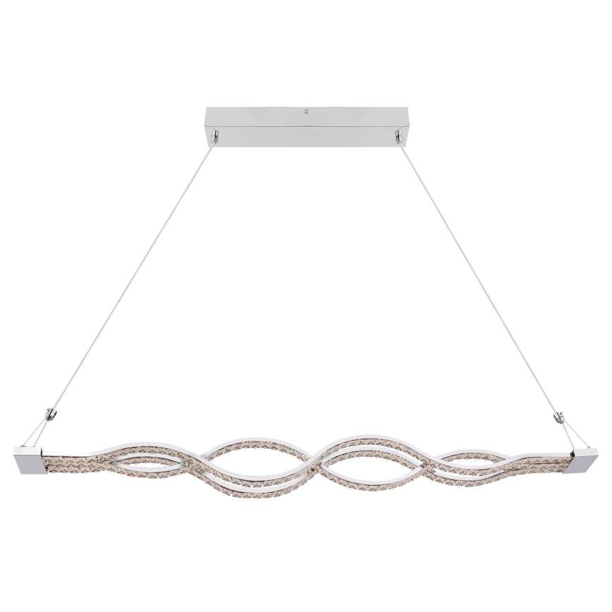 Globo - Candelabro num fio fosco LED 1xLED/30W/230V + controlo remoto