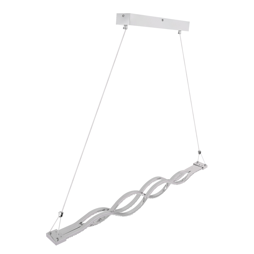 Globo - Candelabro num fio fosco LED 1xLED/30W/230V + controlo remoto