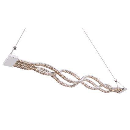 Globo - Candelabro num fio fosco LED 1xLED/30W/230V + controlo remoto